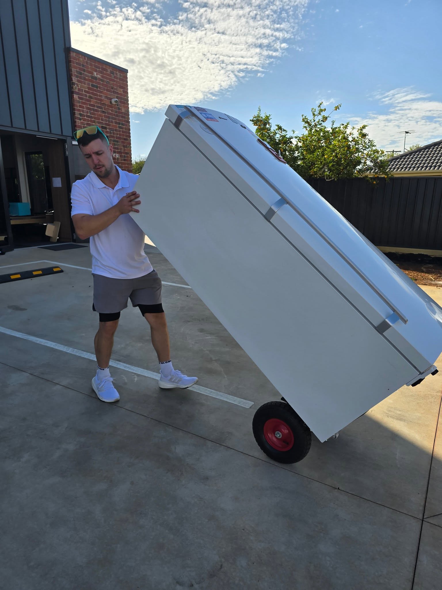 Superior Shifting & Storage truck and team on-site
